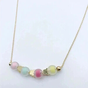 Mickey Colorful beaded necklace |Girl jewelry | Dainty Necklace